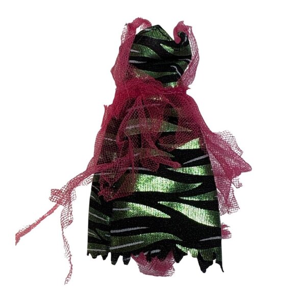 Mattel Other - Monster High Dress for Venus Mcflytrap Zombie Shake Green Pink